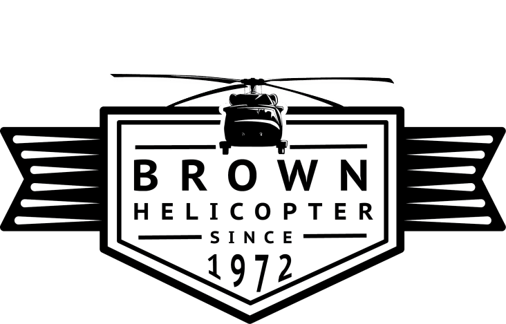 Brown Helicopter Logo